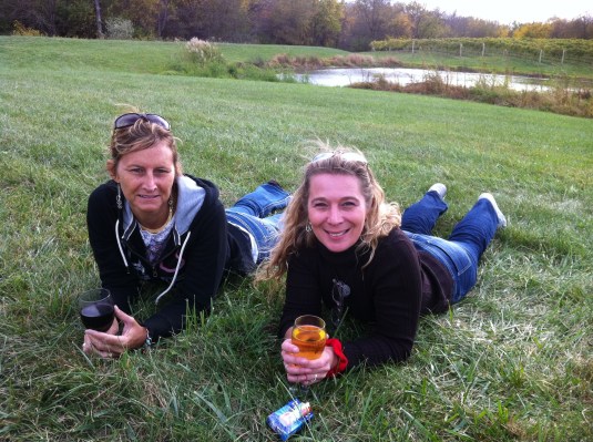 My moony, soul sister Laura Oct. 2011